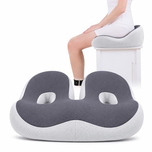 Ergonomisk Sittdyna i Minnesskum DarkGrey