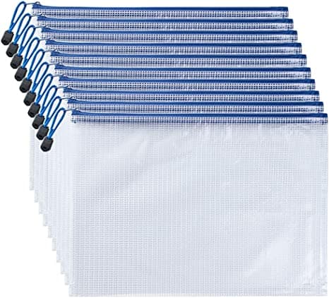 24 st transparenta zippåsar A4/A5