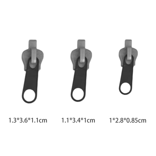 Sett for å reparere glidelåser, 6-pakning
