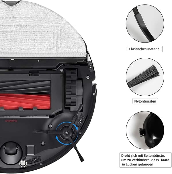 Tilbehør til Xiaomi Mi Robot Vacuum-Mop S8/S7/S8+/S7 MaxV Ultra MultiColor