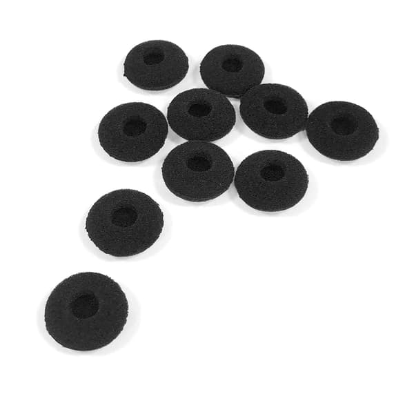 Puter for øreplugger, 5 par Black
