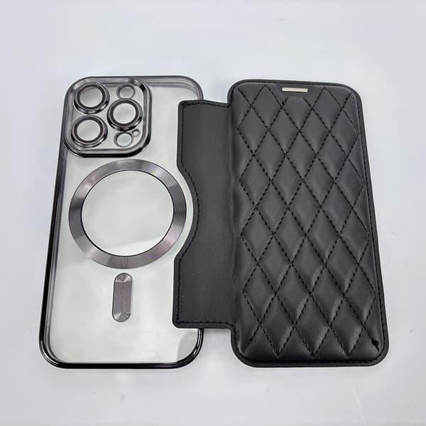 Magnetisk flippdeksel til iPhone 14 Pro med kortholder iPhone 14 Pro