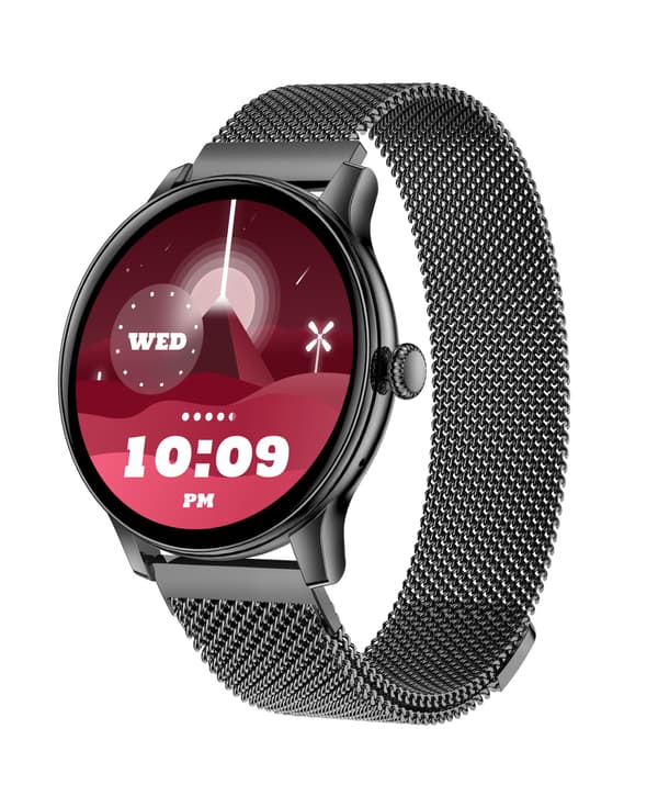 Multifunktionell Smartwatch med Bluetooth-samtal, Hälsoövervakning och Anpassningsbara Urtavlor Black