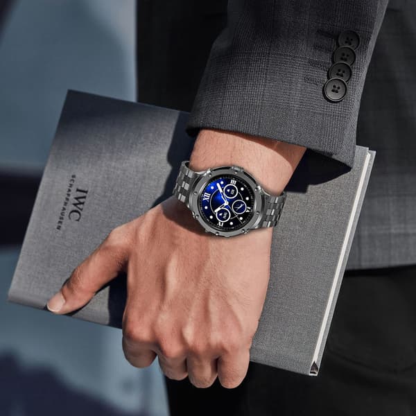 Rem i rustfritt stål til Samsung Watch 5 Pro Grey