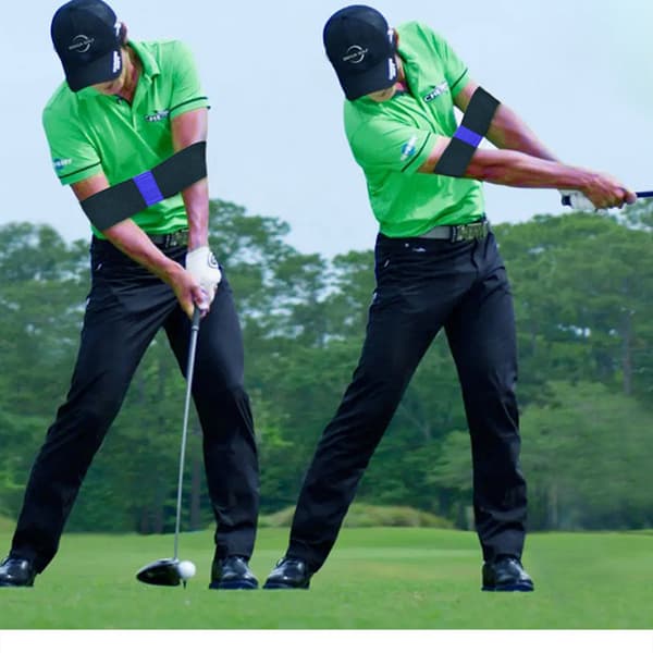 Golf Swing Træner - Elastikbånd - forbedr dit sving