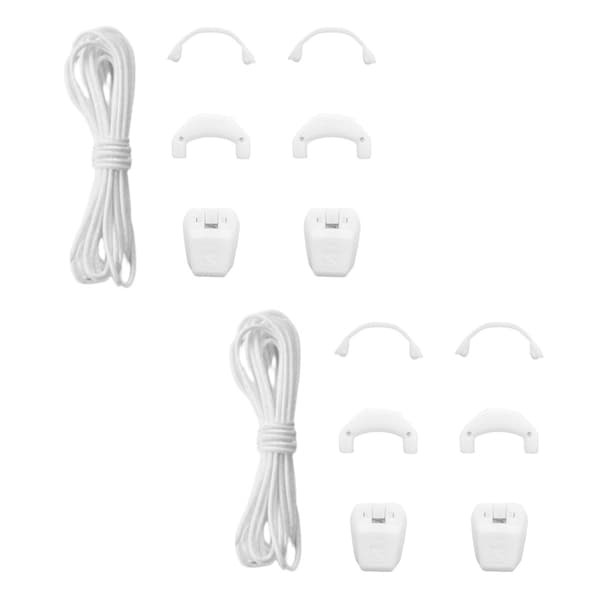 Salomon Quicklace snørebånd White S