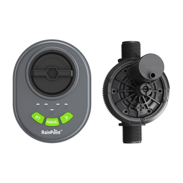 RainPoint 4-zons sprinklerstyrenhet med app, Bluetooth