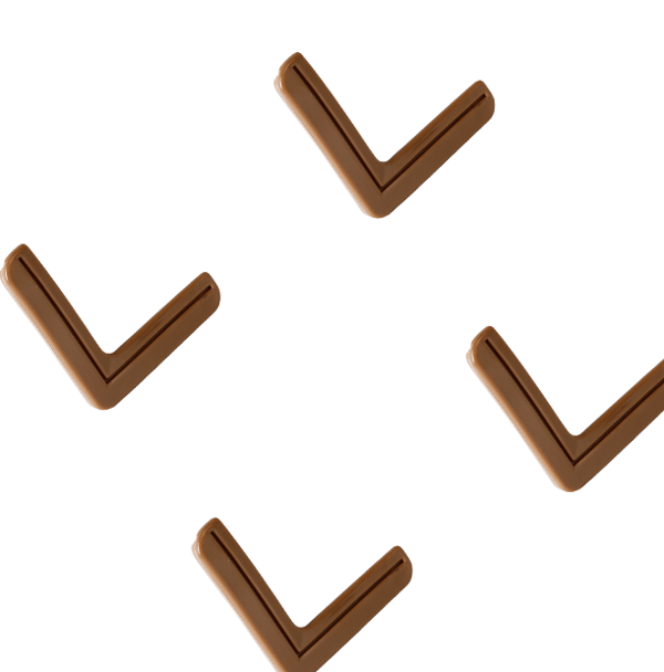 Säkerhetshörnskydd, kantskydd för möbler (4-pack) Brown