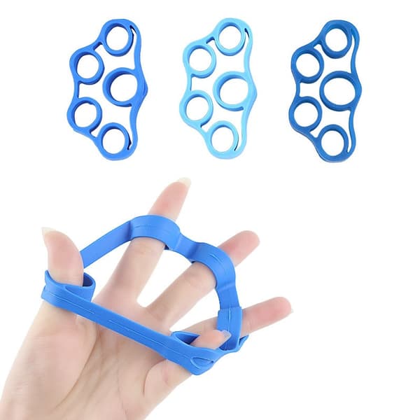 Finger trainer 3/4/5 kg 3 kpl Blue