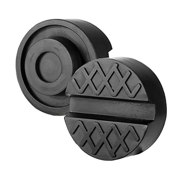 Car Jack Jack gummipute for Tesla biler 2-pack Black