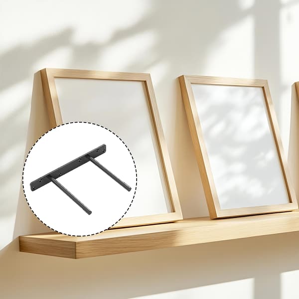 Diskrete hyllebraketter, dobbel T-form