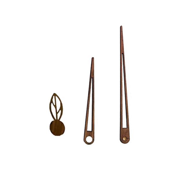 Tyst klockmekanism med visare - 28mm axel