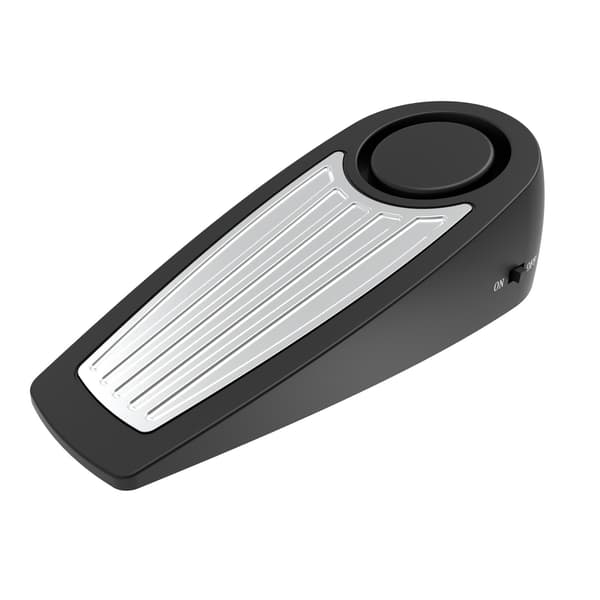 Dørstopper Vibrationssensor Alarm - 130dB Tyverisikringssystem