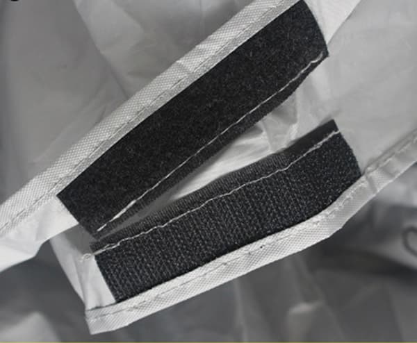 Cykelcover, regnbeskyttelse og UV -beskyttelse Silver