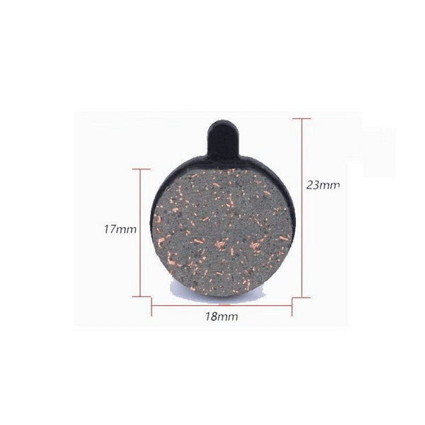 2 skivebremseklodser til Xiaomi M365 Pro Black