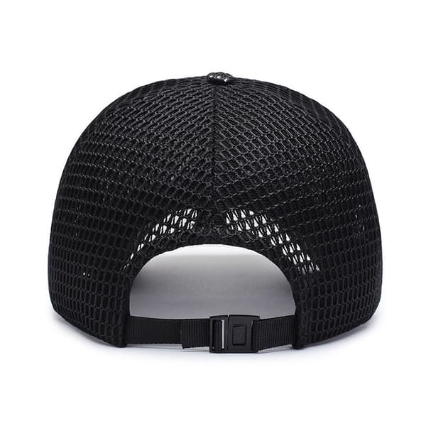 Åndbar mesh hat Mænds forår og sommer Black