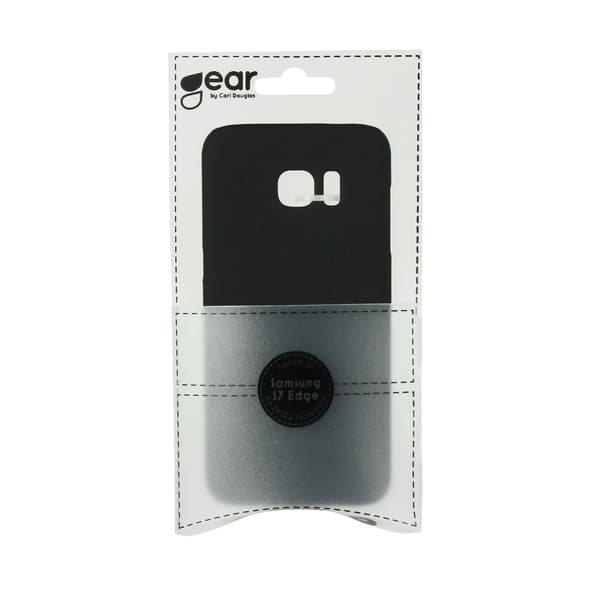 Mobilcover Sort - Samsung S7 Edge