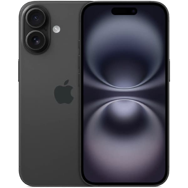 iPhone 16 128 GB svart