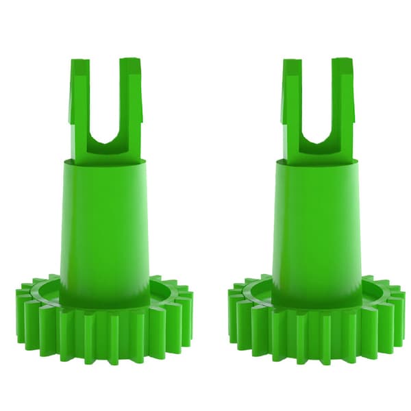 Reservedeler til motor for Ecovacs Deebot (2-pakning) Green