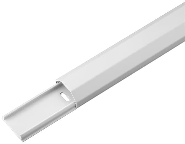 Halvrund kabelkanal i aluminium