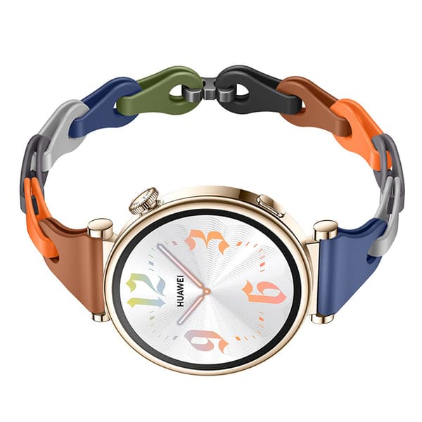 Silikone urrem til Huawei GT5/4 - 18mm Multicolor1