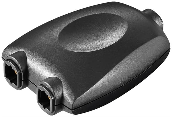 TOSLINK digital audiosplitter 1 till 2