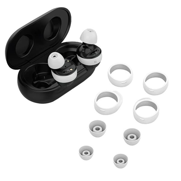 8-pack öronkuddar för Samsung SM-R170 Galaxy Buds White
