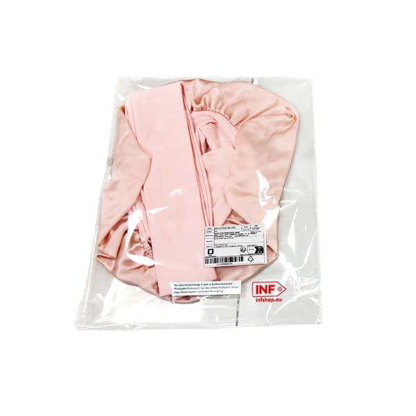 Sovmössa i 100 % silke för Kvinnor Rubber pink