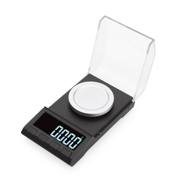 USB-driven kaffevåg, digitalvåg, fickvåg 100g/0.001g