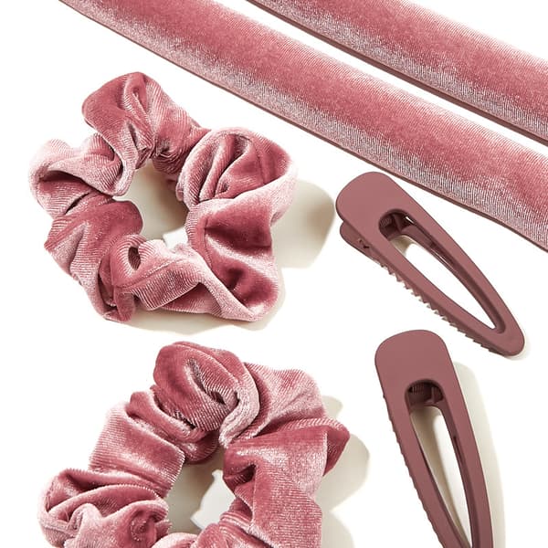 Hårkrøller uden varme Pink