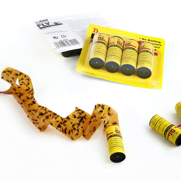 Flugfälla flugfångare flugpapper rulle 16-pack