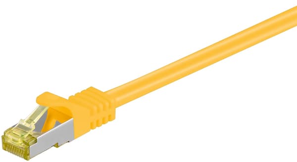 RJ45 patchkabel S / FTP (PiMF), med råkabel CAT 7,