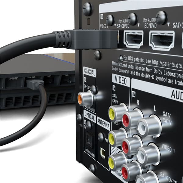 Ultrahurtig HDMI™-kabel med Ethernet