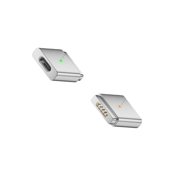USB-C - MagSafe 2 -sovitin 100W - Lataa MacBook tehokkaasti Silver