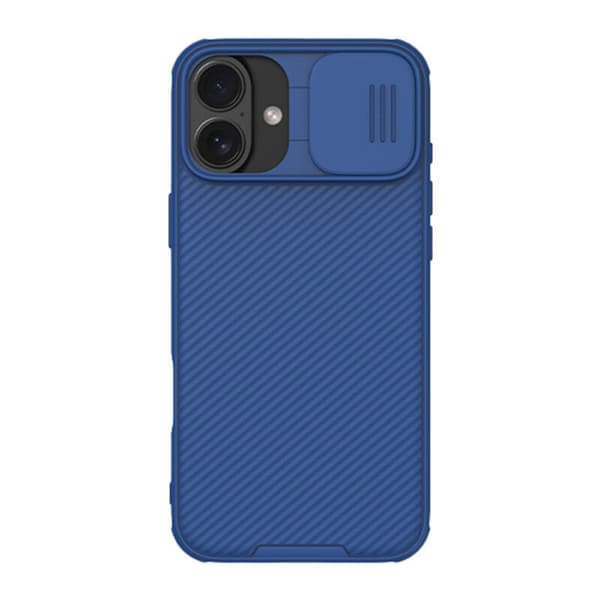 Nillkin CamShield Pro iPhone 16 Plus-deksel (blå)