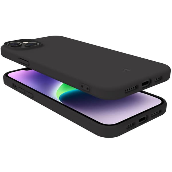 Cromo Soft rubber case iPhone 15 Plus Svart