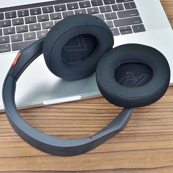 Erstatningsøreputer til Sony MDR-V55, V500DJ - 2 stk Black