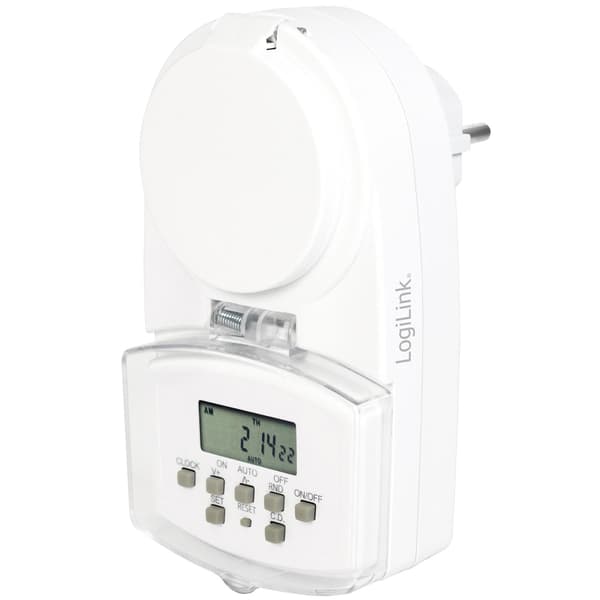 Utendørs timer Digital 1800W IP44