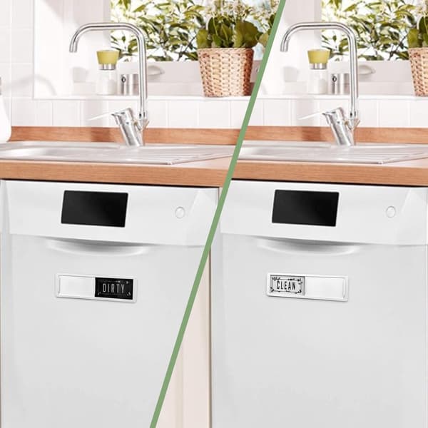 Magnet för Diskmaskin Ren/Smutsig skylt
