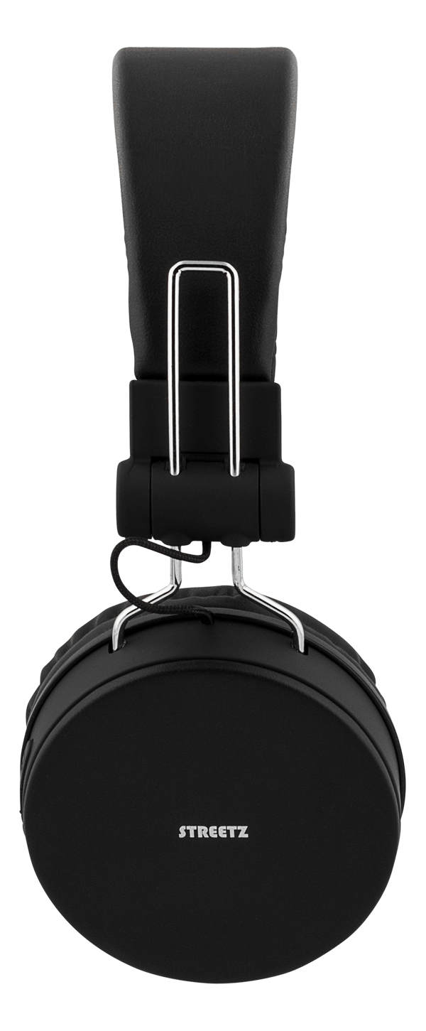 BT200 Foldable on-ear BT headset, 3.5 mm, black