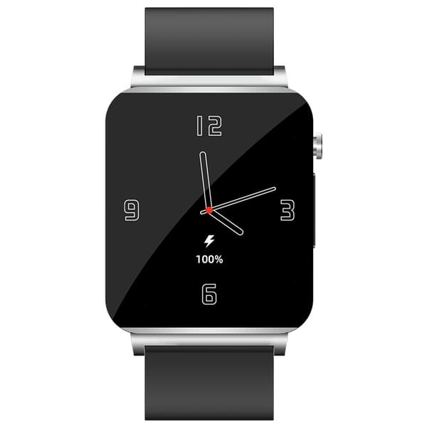 Smartwatch med EKG, puls, blodiltning, søvnmonitor Silver