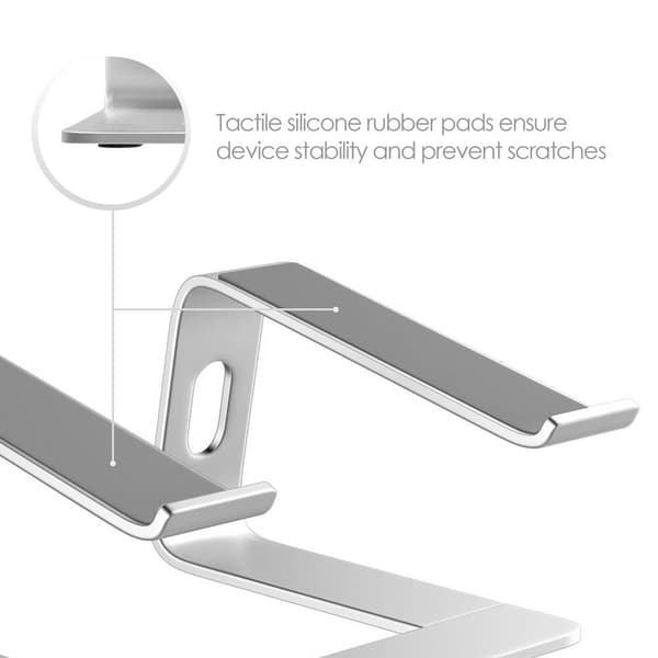 Laptopställ Supreme Pro Aluminium Silver