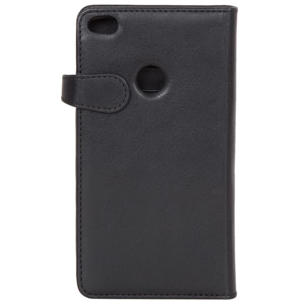 Wallet Læder Huawei Honor 8 Lite Sort