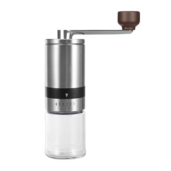 K4 Manuel Kaffebønnekværn - Rustfrit Stål & Keramik