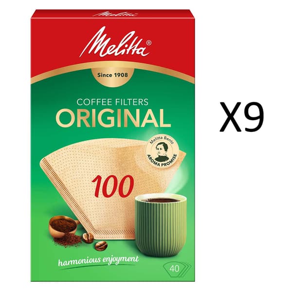 Kahvisuodatin 100 40 kpl 9 kpl DFP
