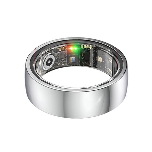 Smart Ring R1000 – Sömnmonitor, Bluetooth 5.0, Blodsyremätare Silver 10