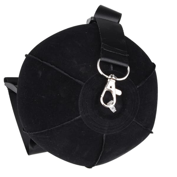 Oppustelig golfswingøvelsesbold Black