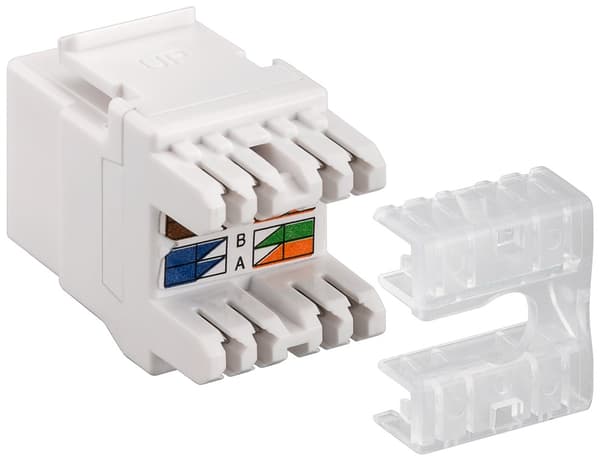 Keystone modul RJ45 CAT 6, UTP, 250 MHz