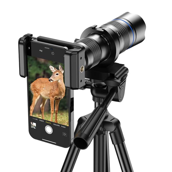 Udendørs 20-40X HD teleobjektiv Black