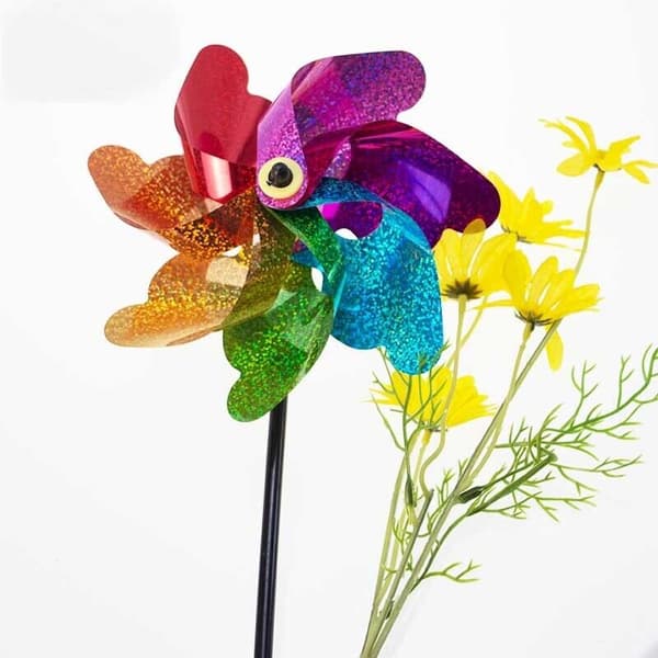 Reflekterende vindspinner / fugleskremsel - 2-pakning MultiColor